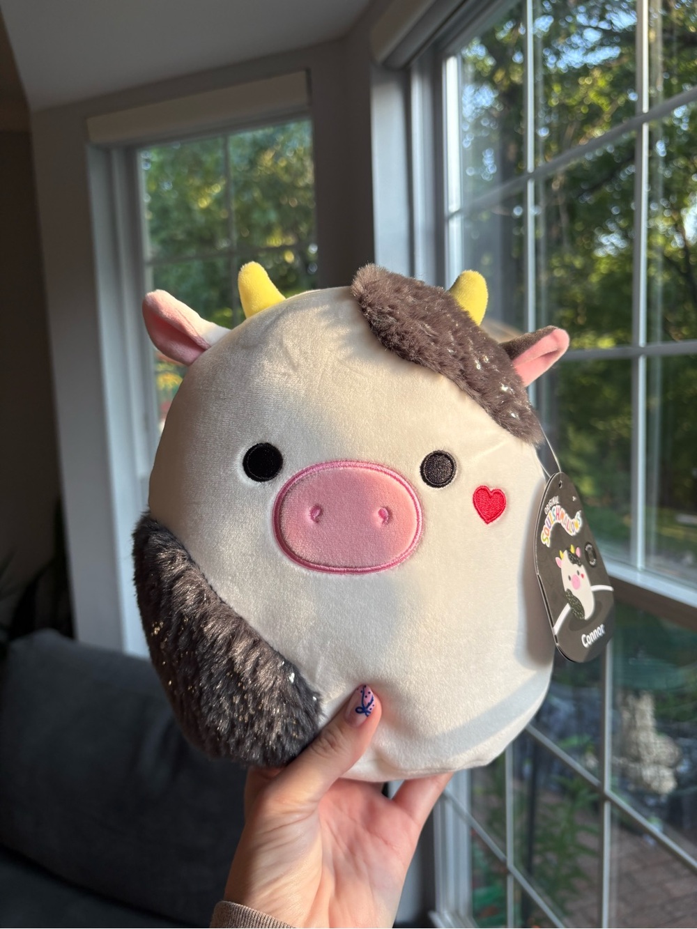 Connor the cow valentines edition select series SS NWT 8in